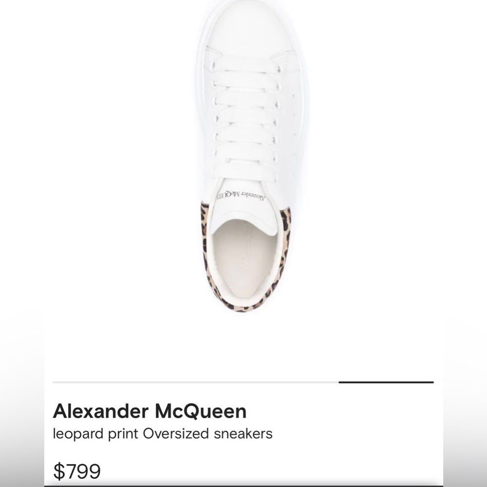 Alexander McQueen 🐆 leopard Oversized sneakers - Picture 11 of 14